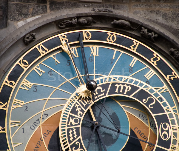 Astronomical Clock, Prague Stock photo © SimpleFoto