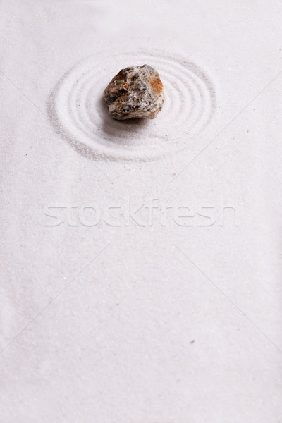 Stock photo: Zen Rock Garden Background