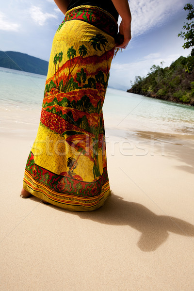 Tropical Woman Stock photo © SimpleFoto