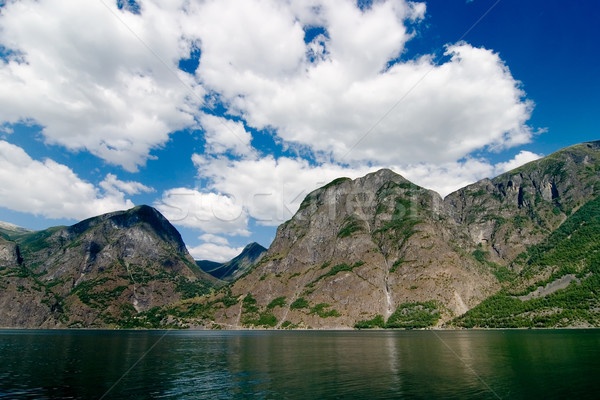 Norvegia scenico acqua natura Ocean Foto d'archivio © SimpleFoto