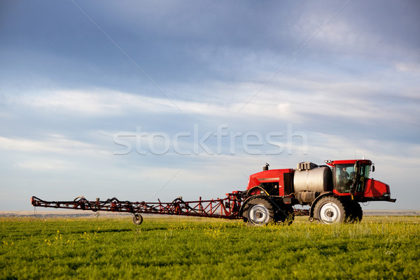 Hoog veld prairie landschap werk Stockfoto © SimpleFoto