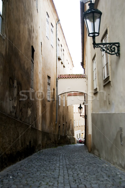 Moody Street - Prague Stock photo © SimpleFoto