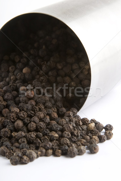 Bulk Black Pepper Stock photo © SimpleFoto