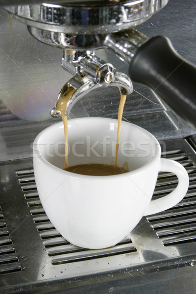 Doubler espresso dessin cappuccino tasse café [[stock_photo]] © SimpleFoto