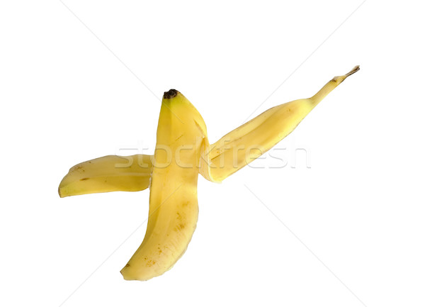 Stock photo: Cliche Banana Peel