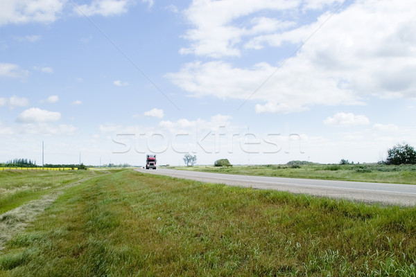 Prairie Highway Stock photo © SimpleFoto
