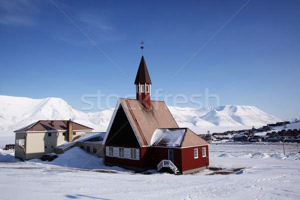 Longyearbyen Church Stock photo © SimpleFoto