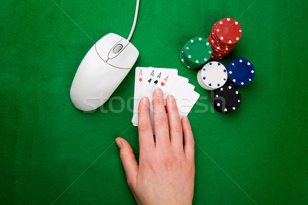 Online Poker Stock photo © SimpleFoto