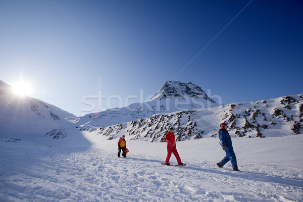 Stock photo: Mountain Trek