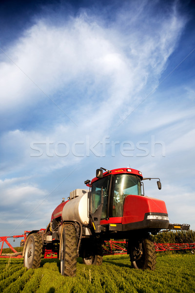 Hoog veld prairie landschap werk Stockfoto © SimpleFoto