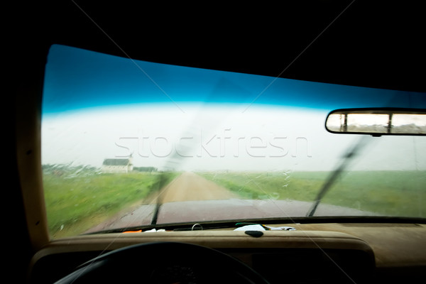 Driving in Rain Stock photo © SimpleFoto