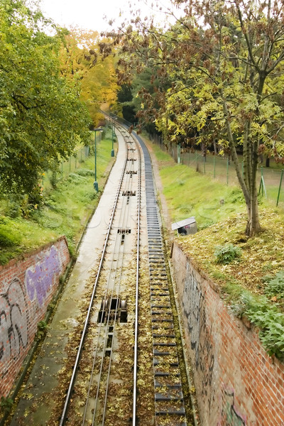 Funicular Track Stock photo © SimpleFoto