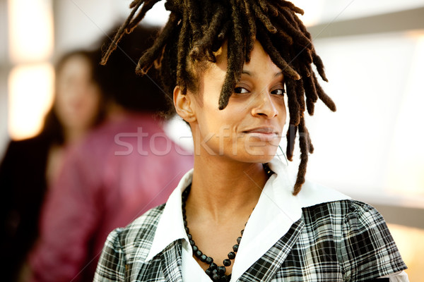 Beautiful African Woman Stock photo © SimpleFoto