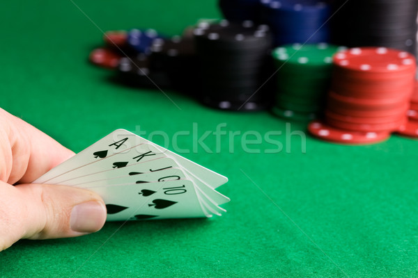 Royal Flush Stock photo © SimpleFoto