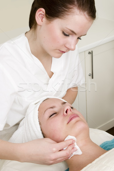 Beauty Spa Facial Stock photo © SimpleFoto