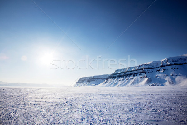 Svalbard Landscape Stock photo © SimpleFoto