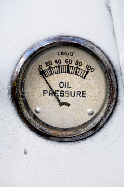 Oil Pressure Gauge Stock photo © SimpleFoto