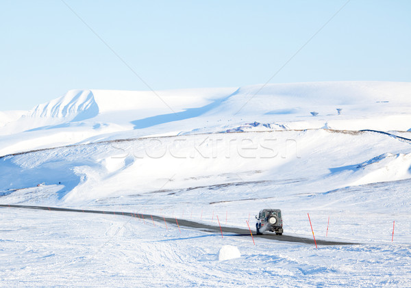 Truck in Winter Stock photo © SimpleFoto