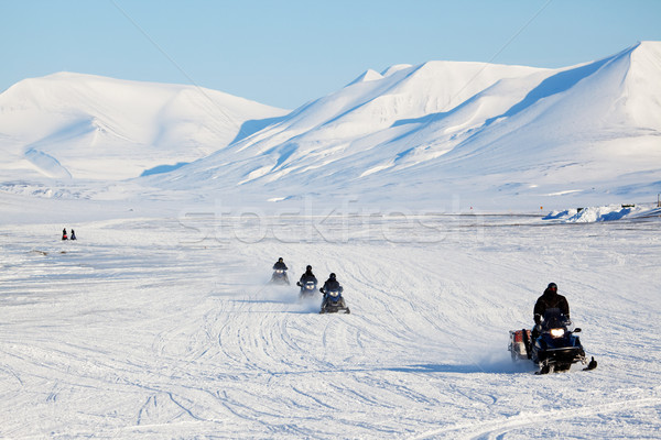 Snowmobile Travel Stock photo © SimpleFoto