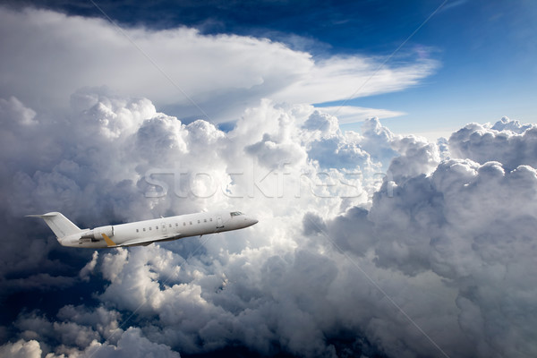 Himmel Drama dramatischen Textur Hintergrund Stock foto © SimpleFoto