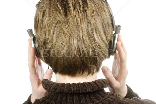 Headphones Stock photo © SimpleFoto