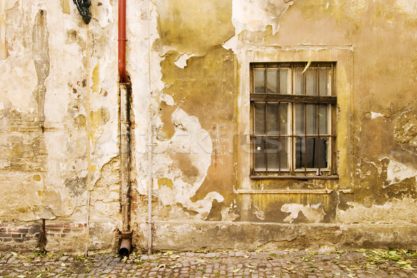 [[stock_photo]]: Prague · mur · texture · vieux · patiné · résumé