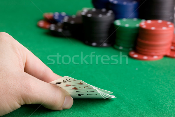 Poker Bluff Stock photo © SimpleFoto