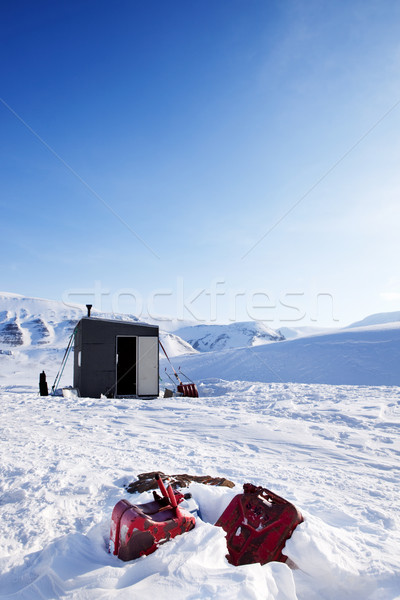 Winter Base Camp Stock photo © SimpleFoto