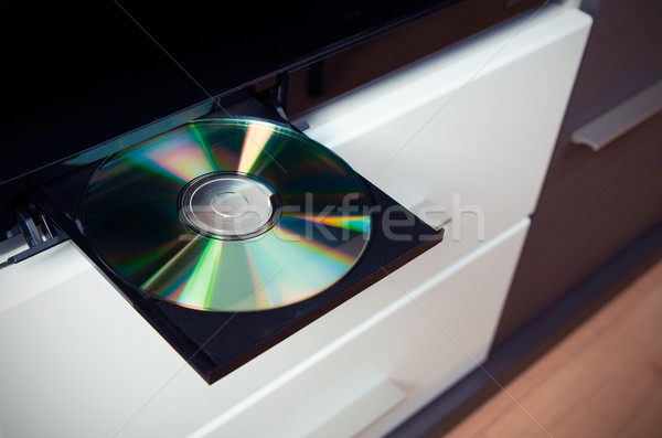 CD or DVD player with inserted disc Stock photo © simpson33