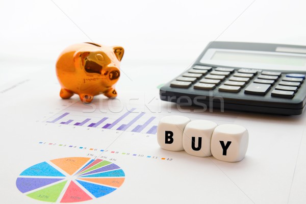 Buy word on colorful business background Stock photo © simpson33
