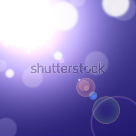 Absztrakt bokeh fények fellobbanás űr szín Stock fotó © simpson33