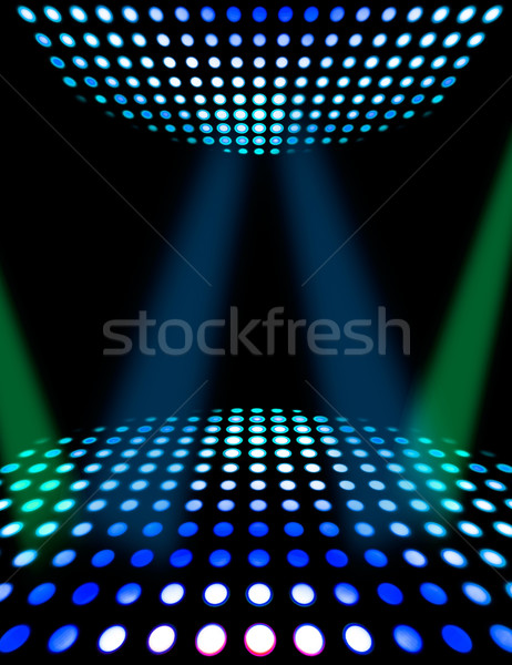Pista da ballo discoteca poster dance abstract Foto d'archivio © simpson33