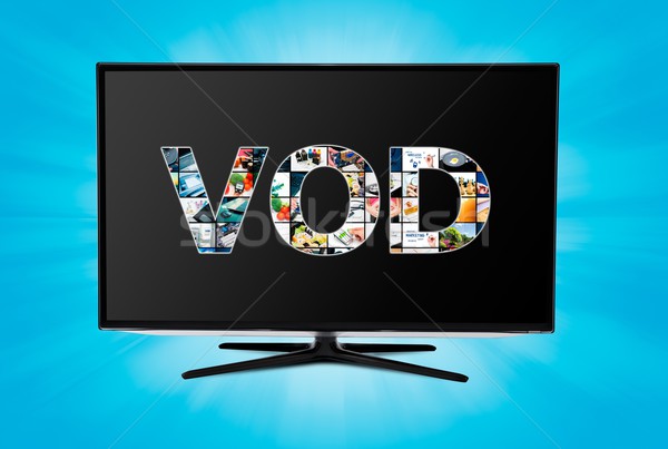 Video on demand VOD service on smart TV Stock photo © simpson33