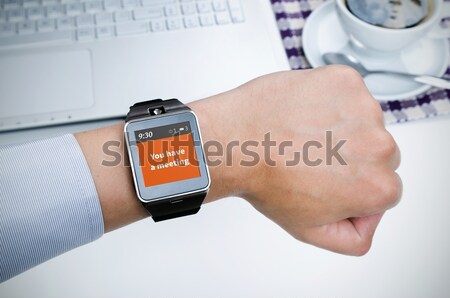új email értesítés okos óra okostelefon Stock fotó © simpson33