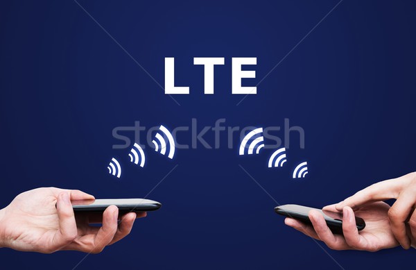 LTE high speed mobile internet connection. Stock photo © simpson33