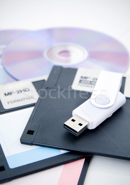 Several types of storage media Stock photo © simpson33