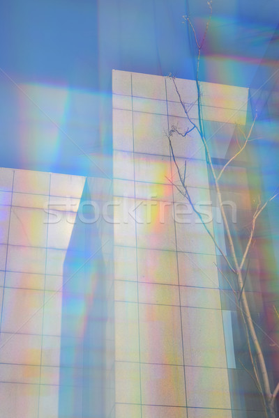 modern buildings prism blur Stock photo © sirylok