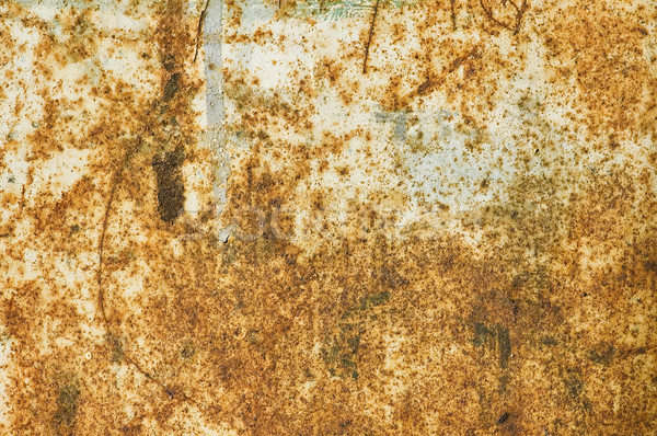 Rusty textura superficie de metal pintura resumen industrial Foto stock © sirylok