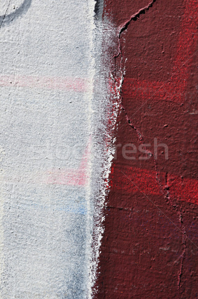 smudged white paint Stock photo © sirylok