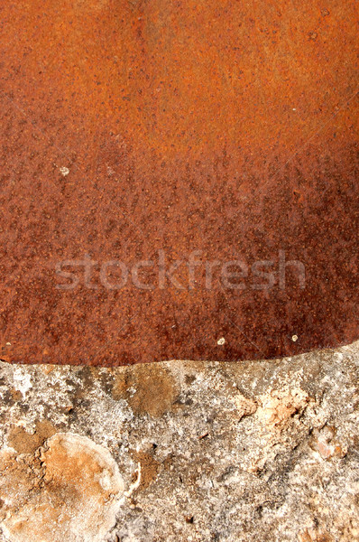stone and metal texture Stock photo © sirylok