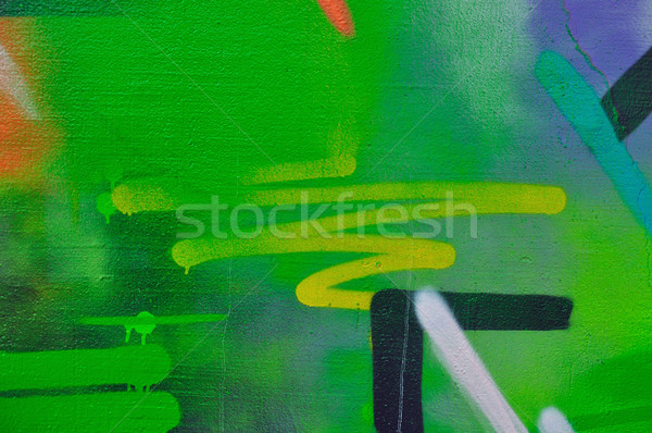 abstract shapes paint background Stock photo © sirylok
