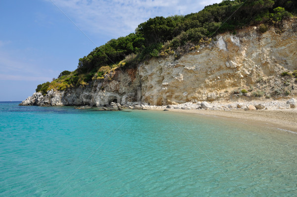 Zakynthos praia azul mar água ilha Foto stock © sirylok