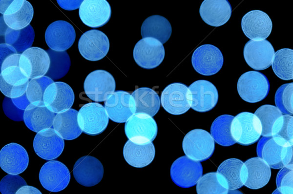 Bleu lumières sur accent lumière [[stock_photo]] © sirylok