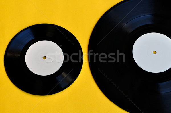 vinyl records lp and single Stock photo © sirylok