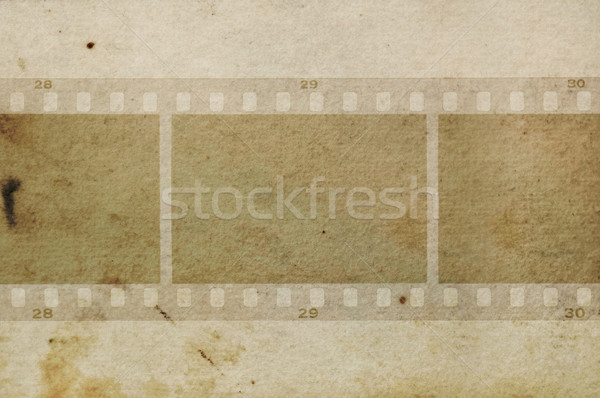 Foto stock: Película · marcos · sucio · papel · negativos · textura · del · papel