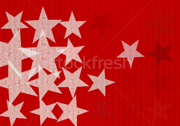 Stok fotoğraf: Yıldız · model · soyut · örnek · mevsimlik · kırmızı