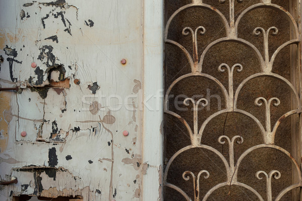 old door rusty pattern Stock photo © sirylok