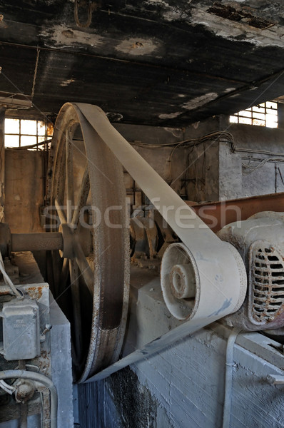rusty belt driven machinery Stock photo © sirylok