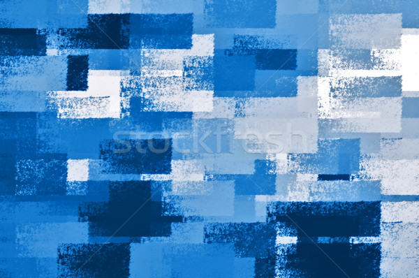 Niebieski streszczenie kredy ilustracja tekstury projektu Zdjęcia stock © sirylok