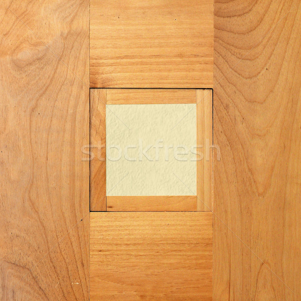 Marco de imagen madera fondo Foto stock © sirylok